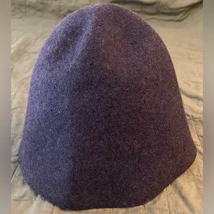 Gap Gray wool bell-shaped hat